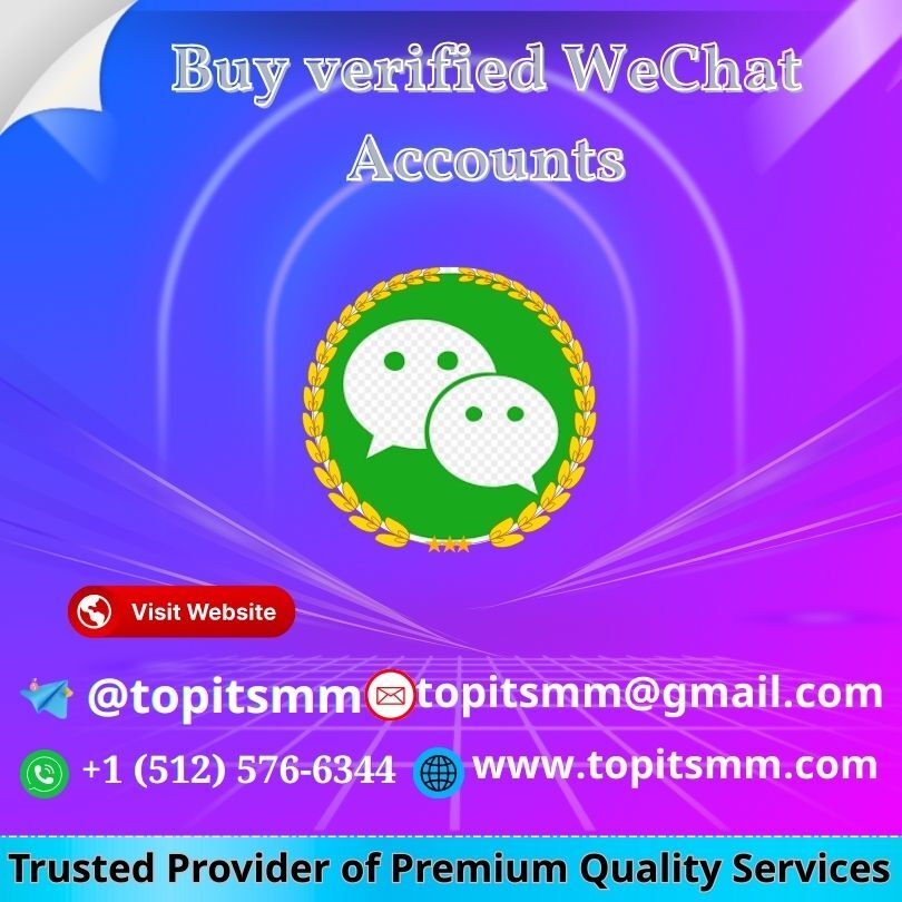 Buy verified WeChat Accounts